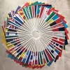 The manufacturer supplies No. 8 14*21cm hand-cranked flags of Saint Kitts and Nevis and flags of all countries around the world Specification image